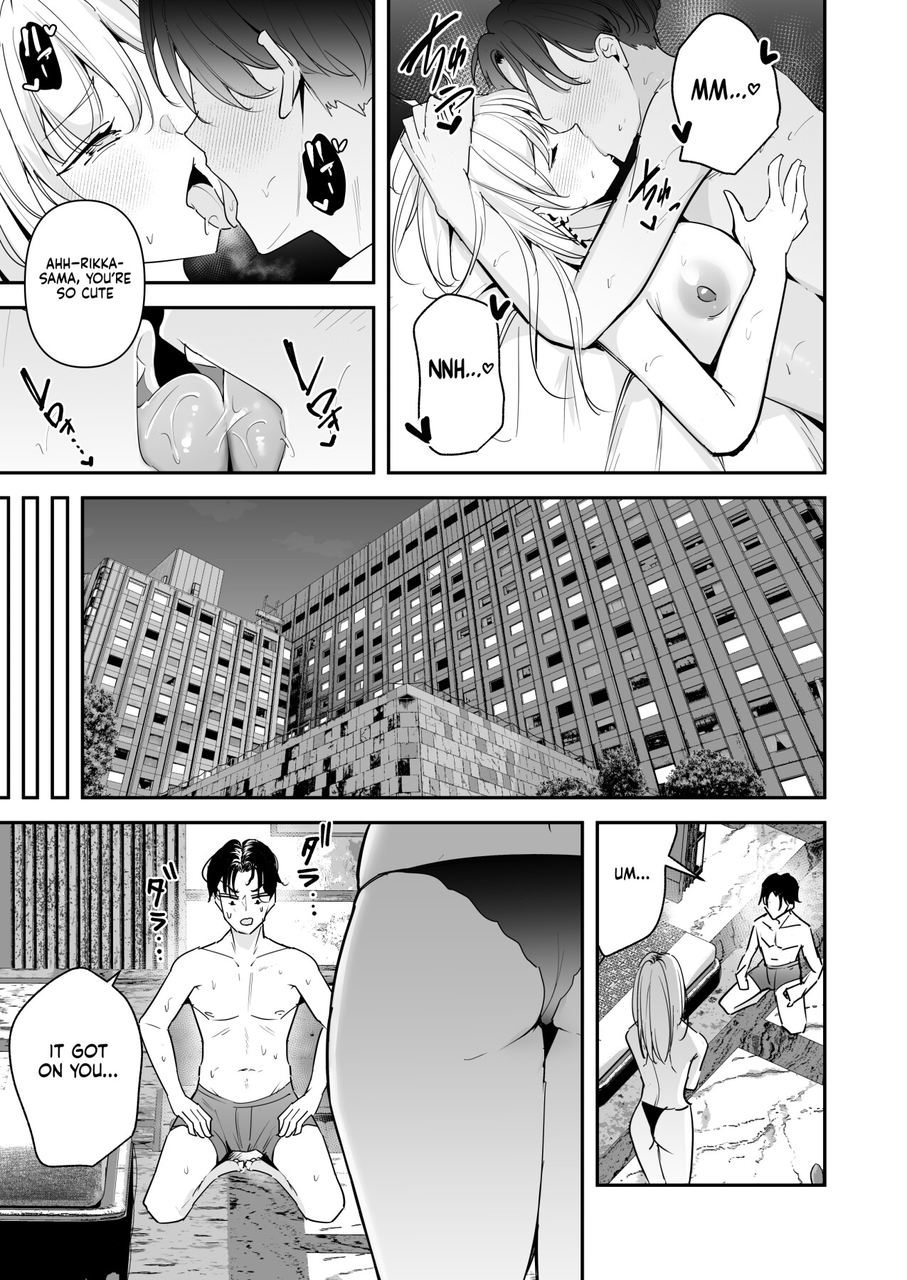 Hentai Manga Comic-The Story of How I'm Treated Like a Living Dildo by a Big-Titted Rich Gyaru Who Has No Interest in Being Lovey-Dovey-Read-34